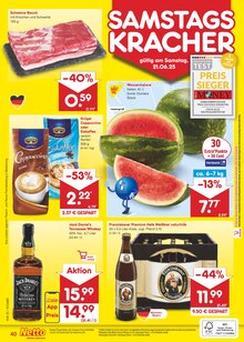 Jack Daniels im Netto Marken-Discount Prospekt "Aktuelle Angebote" mit 59 Seiten (Schonungen)