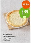 Bio-Dinkel-Käsetörtchen von  im aktuellen tegut Prospekt für 1,99 €