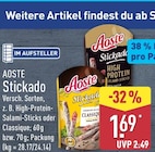 ALDI Nord Potsdam - High-Protein-Salami-Sticks Angebot im Prospekt High-Protein-Salami-Sticks bei ALDI Nord im Potsdam Prospekt für 1,69 €