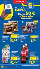Coca-Cola Angebote im Prospekt "Le vrai prix des bonnes choses" von Lidl Coca-Cola Angebote im Prospekt "Le vrai prix des bonnes choses" von Lidl auf Seite 10