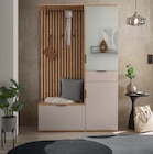 Kompaktgarderobe Mocha für 249,00 € bei Sconto SB im Angebot Kompaktgarderobe Mocha im aktuellen Sconto SB Prospekt
