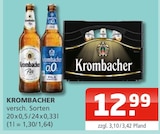 Krombacher Angebote bei Getränke Oase Dorsten für 12,99 €