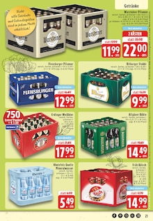 Warsteiner im aktuellen EDEKA Prospekt (Siegburg) Warsteiner im EDEKA Prospekt "Aktuelle Angebote" mit 30 Seiten (Siegburg)
