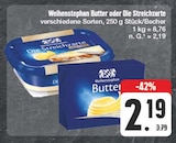 Butter oder Die Streichzarte bei EDEKA im Frauenstein Prospekt für 2,19 €