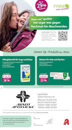 mea - meine apotheke Prospekt mit 4 Seiten (Saarbrücken)