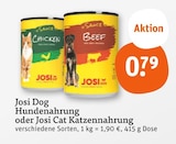 Dog Hundenahrung im Angebot bei tegut in Schwäbisch Gmünd Dog Hundenahrung Angebote von Josi bei tegut Schwäbisch Gmünd für 0,79 €