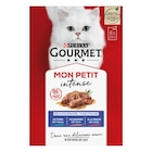 Sachets fraîcheur mon petit intense pour chats - PURINA GOURMET en promo à 2,39 € chez Carrefour Sachets fraîcheur mon petit intense pour chats - PURINA GOURMET dans le catalogue Carrefour