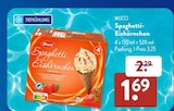Spaghetti-Eishörnchen im ALDI SÜD Prospekt Spaghetti-Eishörnchen von Mucci im aktuellen ALDI SÜD Prospekt für 1,69 €