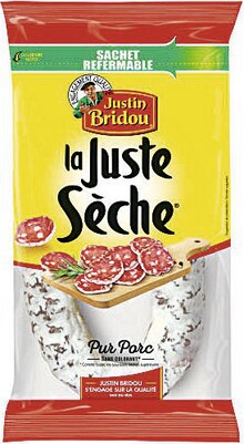 Saucisson De Sanglier - JUSTIN BRIDOU - Géant Casino Saucisson De Sanglier - JUSTIN BRIDOU à 3,29 € dans le catalogue Géant Casino "Black Friday, jusqu'à -90% d'économies"
