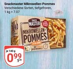 Mikrowellen-Pommes im Angebot bei GLOBUS in Neubrandenburg Mikrowellen-Pommes Angebote von Snackmaster bei GLOBUS Neubrandenburg für 0,99 €