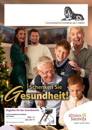 Aktueller GZL Gesundheitszentrum am Löwen GmbH Sanitätshäuser Prospekt für Malente: Schenken Sie Gesundheit! mit 6} Seiten, 12.11.2025 - 31.01.2026