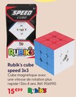 Cube Speed 3x3 - Rubik's à 15,99 € dans le catalogue La Grande Récré