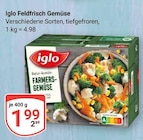 Feldfrisch Gemüse bei GLOBUS im Prospekt  für 1,99 €
