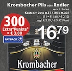 Aktuelle Radler Angebote bei TOP Getränke in Krefeld Aktuelles Pils Angebot bei TOP Getränke in Krefeld ab 16,79 €