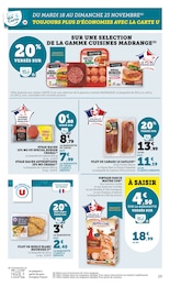 Prix et réduction Pintade dans le prospectus Super U en cours Offre Pintade dans le catalogue Super U du moment à la page 25
