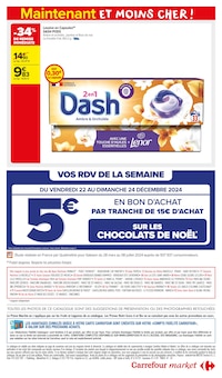 Prospectus Carrefour Market à Troyes, "Carrefour Market", 20 pages de promos valables du 19/11/2024 au 01/12/2024