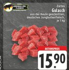 Zartes Gulasch Angebote von Deutsches Jungbullen-Fleisch bei EDEKA Gronau für 15,90 €