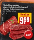 Frisches Rindfleisch bei REWE im Rees Prospekt für 9,99 €