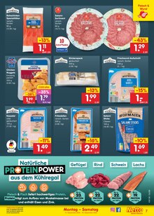 Wurst im Netto Marken-Discount Prospekt "Aktuelle Angebote" mit 67 Seiten (Chemnitz)