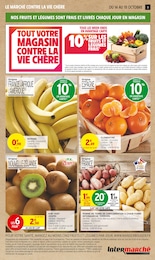 Prix et réduction Kiwi dans le prospectus Intermarché en cours Offre Kiwi dans le catalogue Intermarché du moment à la page 3