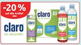 20% von claro bei budni im Angebot 20% von claro im aktuellen budni Prospekt