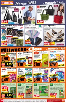 Tasche im aktuellen Norma Prospekt (Nürnberg) Tasche im Norma Prospekt "Mehr fürs Geld" mit 20 Seiten (Nürnberg)