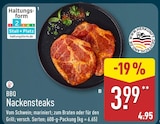 Aktuelle Steak Angebote bei ALDI Nord in Rostock Aktuelles BBQ Nackensteaks Angebot bei ALDI Nord in Rostock ab 3,99 €
