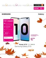 lahde Station Prospekt "Samsung Galaxy - Power of 10", 8 Seiten, für Minden, 16.11.2019 - 30.11.2019 lahde Station Prospekt "Samsung Galaxy - Power of 10", 8 Seiten, für Minden, 16.11.2019 - 30.11.2019