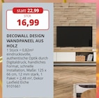 DECOWALL DESIGN WANDPANEEL AUS HOLZ im aktuellen Prospekt bei PROFI Wesch in Hallungen