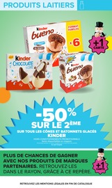 Promos Kinder dans le catalogue "LE MOIS MONOPOLY" de Carrefour Kinder en promo dans le catalogue Carrefour à la page 25