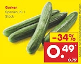 Gurken bei Netto Marken-Discount im Prospekt "" für 0,49 €