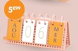 Promo Calendrier perpétuel à 5,99 € dans le catalogue B&M à Givors
