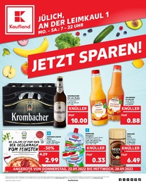 Kaufland Prospekt für Jülich mit 47 Seiten Kaufland Prospekt für Jülich: Aktuelle Angebote, 47 Seiten, 22.09.2022 - 28.09.2022