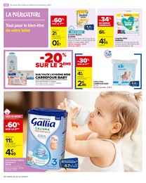 Prix et réduction Blédina dans le prospectus Carrefour Market en cours Offre Blédina dans le catalogue Carrefour Market du moment à la page 60