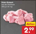 Puten-Gulasch Angebote bei Netto Marken-Discount Bremen für 2,99 €