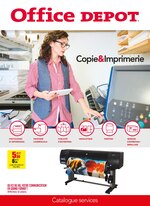 Catalogue Office DEPOT à Le Blanc-Mesnil, avec 16 pages Prospectus Office DEPOT à Le Blanc-Mesnil, "Photocopies et impressions, papeterie commerciale, tampons, cartes de visites découvrez notre catalogue services !", 16 pages, 05/10/2020 - 31/12/2020