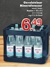 Mineralwasser Angebote von Gerolsteiner bei TOP Getränke Düsseldorf für 6,49 €