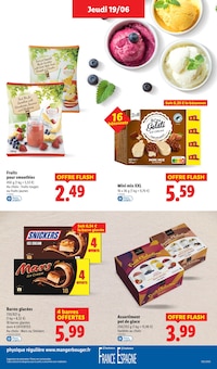 Promotion Citronnade dans le prospectus Lidl, valable du 19/06/2025 au 25/06/2025 Promo Citronnade dans le catalogue Lidl du moment à la page 19