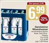 Mineralwasser im WEZ Prospekt zum Preis von 6,99 €