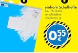 Schulhefte von einhorn für 0,55 € bei TEDi im Angebot Schulhefte von einhorn im aktuellen TEDi Prospekt