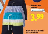Short de bain homme en promo chez Lidl Short de bain homme dans le catalogue Lidl