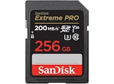 Extreme PRO® UHS-I, SDXC Speicherkarte, 256 GB, 200 MB/s von SANDISK im aktuellen MediaMarkt Saturn Prospekt für 79,99 €