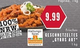 Aktuelles Frisches Geschnetzeltes Gyros Art Angebot bei EDEKA in Bochum ab 9,99 €