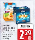 Cold Tea von Meßmer für 2,29 € bei EDEKA im Angebot Cold Tea von Meßmer im aktuellen EDEKA Prospekt