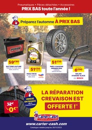 Prospectus Garages & Automobile de Carter-Cash à Montpellier: "Préparez l'automne À PRIX BAS", 15 pages, 01/11/2023 - 30/11/2023