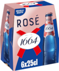 BIÈRE BLANCHE AROMATISÉE À LA FRAMBOISE - 1664 - Supeco à Issy-les-Moulineaux BIÈRE BLANCHE AROMATISÉE À LA FRAMBOISE - 1664 en promo chez Supeco Issy-les-Moulineaux à 3,05 €
