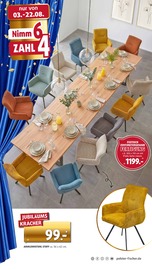 Esstisch im Polstermöbel Fischer Prospekt in Bruchsal Aktueller Polstermöbel Fischer Prospekt mit Esstisch, "JUBILÄUM", Seite 26