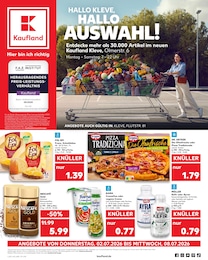 Kaufland Prospekt für Kleve mit 72 Seiten Kaufland Prospekt für Kleve: "Hier bin ich richtig", 72 Seiten, 02.07.2026 - 08.07.2026