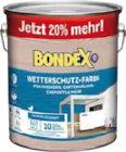 Wetterschutzfarbe von Bondex im aktuellen Globus-Baumarkt Prospekt für 33,00 €