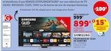 Téléviseur 65" QLED 4K - SAMSUNG en promo chez Hyper U Saintes à 899,00 €